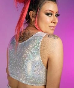 Roma Silver Aura Strap Top 9 Roma Silver Aura Strap Top