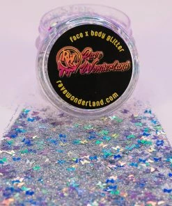 Xucai Butterfly Babe Silver Mix Glitter Accessories