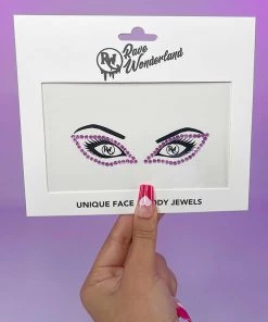 Uniflying Amethyst Crystal Liner Face Jewel