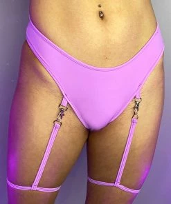 Roma New Candy Lane Gartered Clip-On Shorts