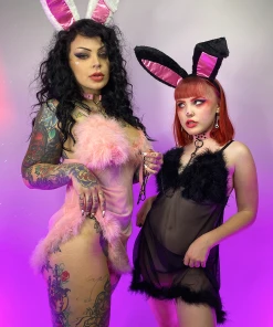 Be Wicked Oh Behave Baby Pink Teddy Dress New