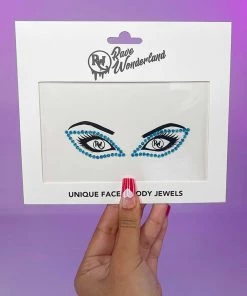 Uniflying Sapphire Crystal Liner Face Jewel