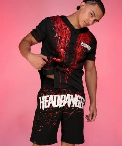 Jarmoo Bottoms Headbanger Break Yo Neck Basketball Shorts