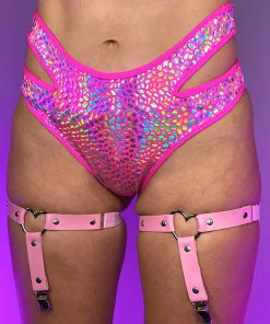 Roma Astro Candy Cutout Shorts