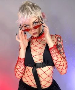 Shark Womens Black Click It Buckle Top