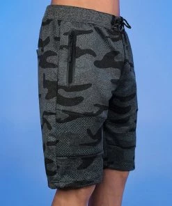 Phillip Marciano LLC Dark Grey Camo Men's Shorts