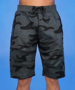 Phillip Marciano LLC Dark Grey Camo Men's Shorts