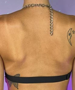 OhYes Fashion Urban Nights Chained Halter Top New