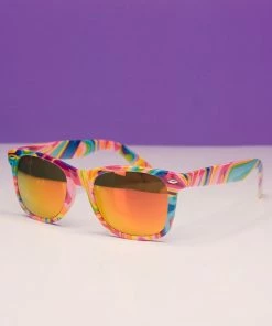 GloFX Kandi Swirl Diffraction Glasses Womens