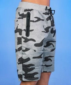Phillip Marciano LLC Light Grey Camo Men's Shorts