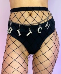 AE New BITCH Belly Chain