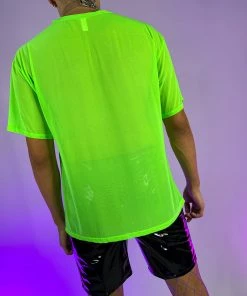 OhYes Fashion Got Ya Covered Oversized Mesh Tee