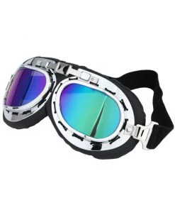 AE Accessories Steampunk Scooter Goggles With Holographic Lens