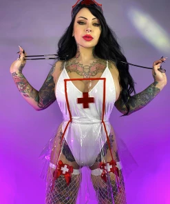 Roma 4pc Naughty Nurse Costume