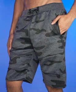 Phillip Marciano LLC Dark Grey Camo Men's Shorts