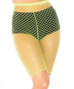 Leg Avenue New Fishnet Biker Shorts
