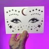 AE Womens Under The Moonlit Stars Gold Freckle Temporary Tattoo