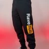 555stickers Rave Hub Black Sweatpants Womens