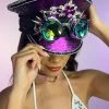 KBW New Desert Royal Sequin Captain Hat
