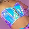 Daisy's Corsets New Wanderlust Iridescent Purple/Blue Bustier Top