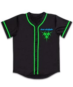 Jarmoo Biohazard Hardstyle Blacklight Green Jersey 28 Jarmoo Biohazard Hardstyle Blacklight Green Jersey