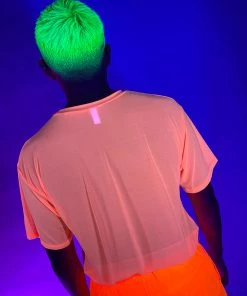 OhYes Fashion Got Ya Covered Oversized Mesh Tee