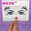Neva Nude Black Magic Pixie Crystal Face Jewel Accessories