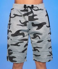 Phillip Marciano LLC Light Grey Camo Men's Shorts