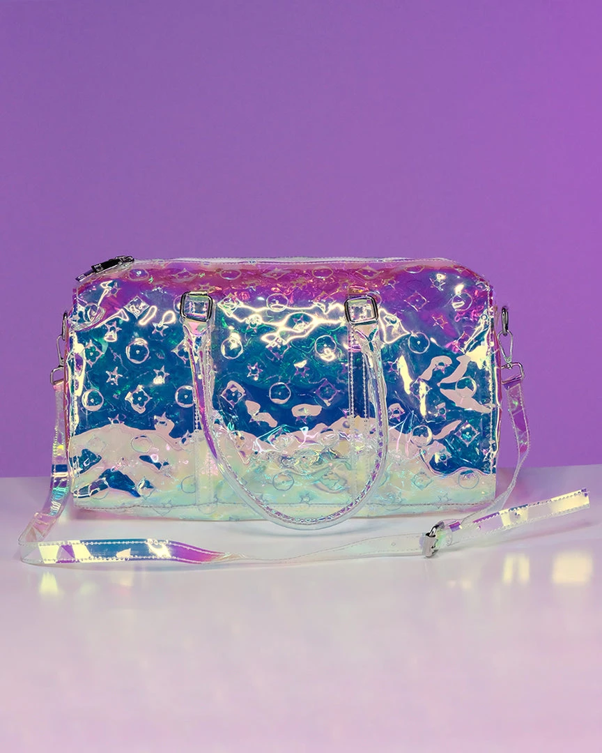 AE Clear Holographic Mini Duffel 3 AE Clear Holographic Mini Duffel