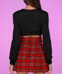 AE Buckle Keyhole Crop Top New