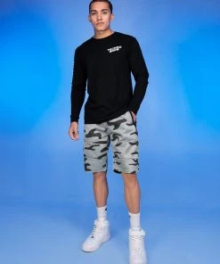 Phillip Marciano LLC Light Grey Camo Men's Shorts