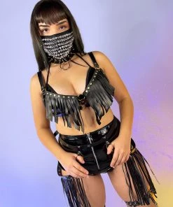 Daisy's Corsets Desert Drip Fringe Bra Harness