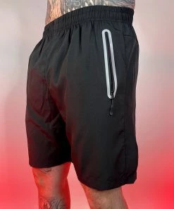 WEIV Can't Catch Me Neon Reflective Men's Performance Shorts