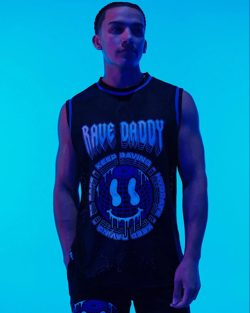 Jarmoo Mens Rave Daddy Basketball Jersey 3 Jarmoo Mens Rave Daddy Basketball Jersey