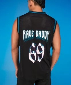 Jarmoo Mens Rave Daddy Basketball Jersey