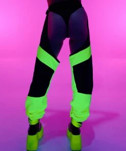 AE Toxic Green Chaps New