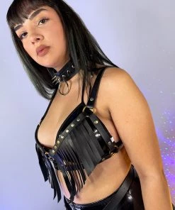 Daisy's Corsets Desert Drip Fringe Bra Harness