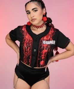 JARMOO New Break Yo Neck Headbanger Crop Jersey