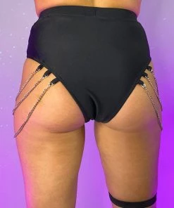 OhYes Fashion New Say A Prayer Cascading Chain High Waist Bottoms