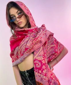 AE Classic Paisley Pashmina Scarf