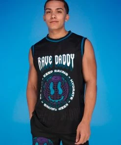 Jarmoo Mens Rave Daddy Basketball Jersey