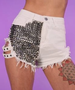 AE New Studded & Stunnin' Denim Shorts