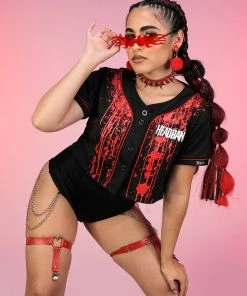 JARMOO New Break Yo Neck Headbanger Crop Jersey