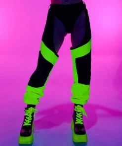 AE Toxic Green Chaps New