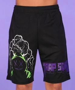 Jarmoo Trap Squad Blacklight Basketball Shorts Bottoms