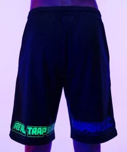 Jarmoo Trap Squad Blacklight Basketball Shorts Bottoms