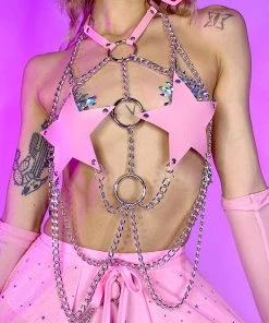 AE New Starry Night Harness Top With Chains