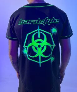 Jarmoo Biohazard Hardstyle Blacklight Green Jersey 23 Jarmoo Biohazard Hardstyle Blacklight Green Jersey