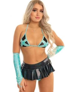 Roma Iridescent Shimmer Gloves (Pair) Accessories