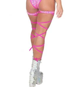 Roma Accessories Astro Candy Gartered Leg Wrap (Pair)